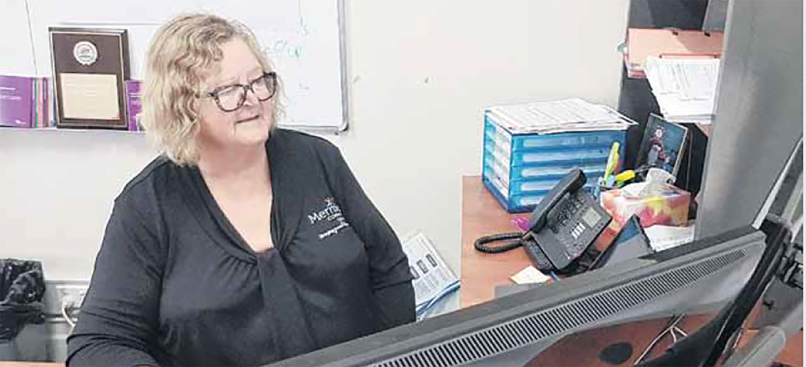 Ruth Belan working at Merriwa for 20 Years