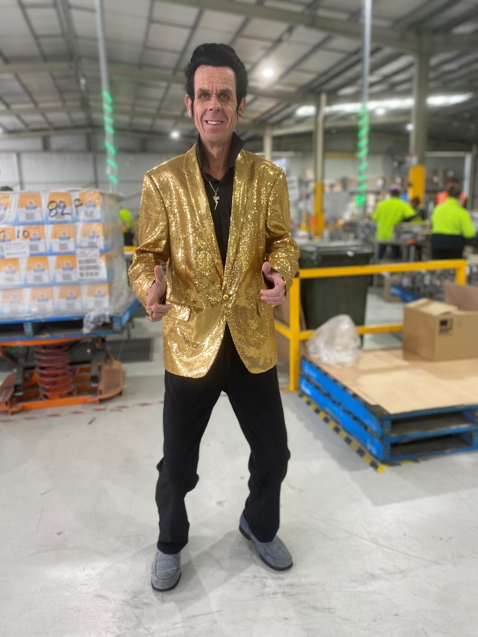 Elvis Presley at Merriwa Warehouse